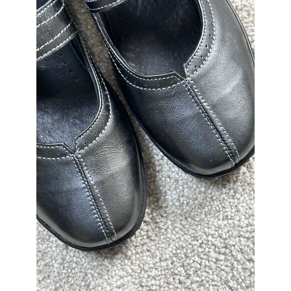 SPRING STEP Amparo Mary Jane Flat Shoes Charcoal 38 7.5 - Picture 4 of 9